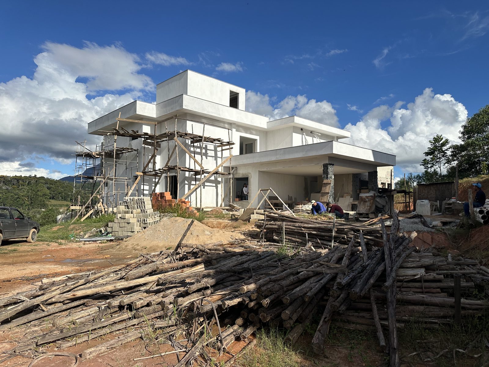 Acompanhamento topográfico de obra civil no Espírito Santo
