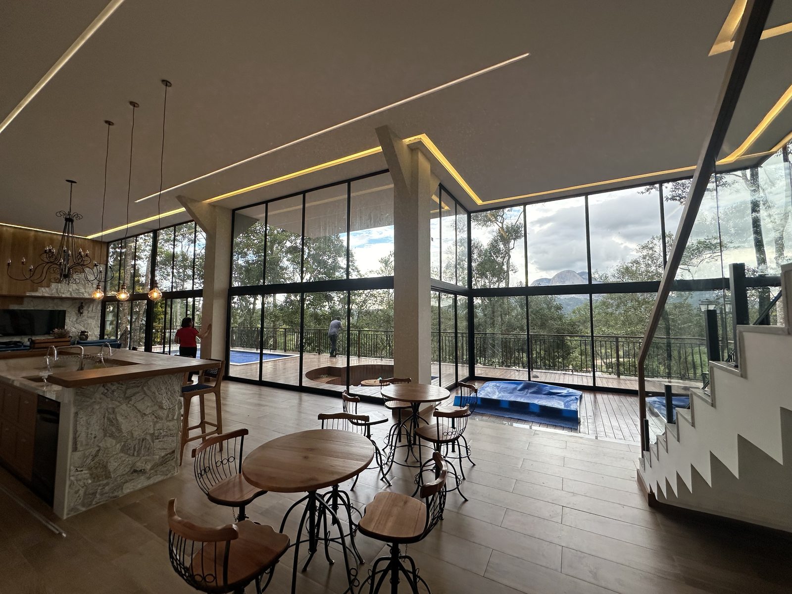 Casa residencial entregue após levantamento topográfico e locação Rumo